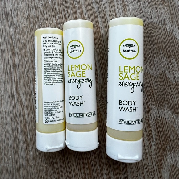 New! Paul Mitchell Tea Tree Lemon Sage Energizing Body Wash Set - Picture 4 of 4